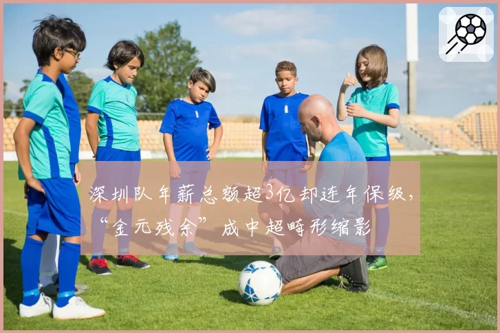 深圳队年薪总额超3亿却连年保级，“金元残余”成中超畸形缩影